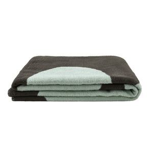 Daisy Brushed Cotton Throw | Sage