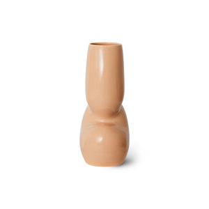HKliving Organic Cream Ceramic Vase