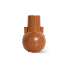 Load image into Gallery viewer, HKliving Caramel Ceramic Vase