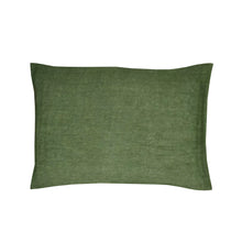 Load image into Gallery viewer, Large 100% Linen Cushion - Green