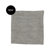 Load image into Gallery viewer, Genova Brown Striped Linen Napkin