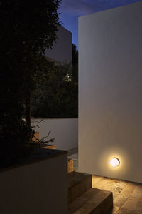 Plaff-On Flat Outdoor Wall Light