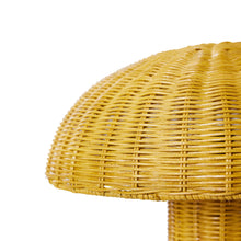 Load image into Gallery viewer, HKliving Mustard Rattan Table Lamp