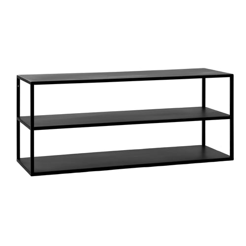 Eszential Black Rack | 3 Shelves