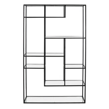 Load image into Gallery viewer, Eszential Large Glass Shelving Unit