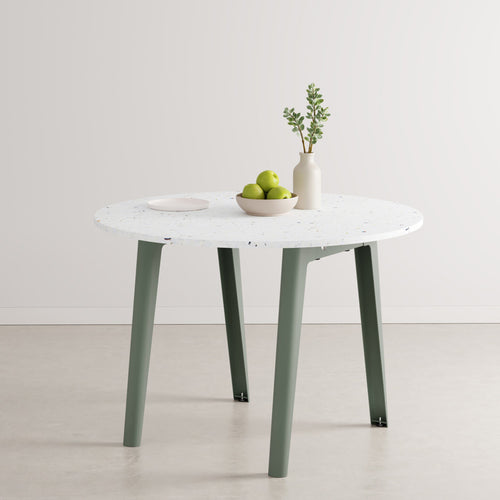 TIPTOE New Modern Round Table | Recycled Plastic