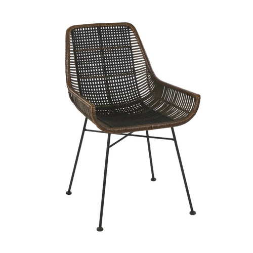 Cappuccino Rattan Chair