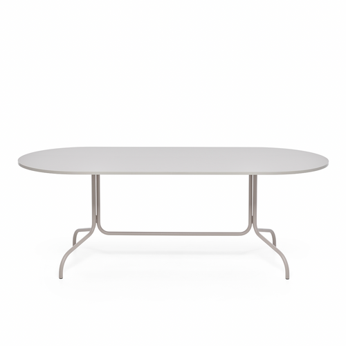 Friday Beige Oval Dining Table