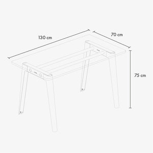 TIPTOE New Modern Desk | Eco-certified Wood