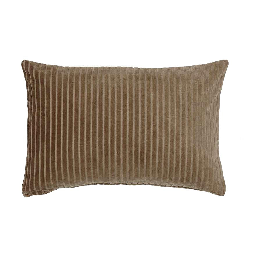 Oatmeal Cord Rectangular Cushion