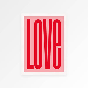 LOVE A4  Print
