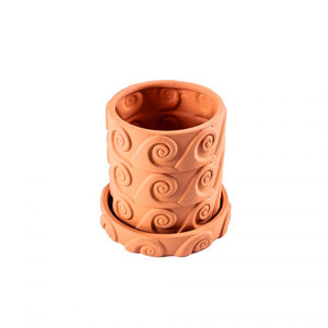 Onda Terracotta Plant Pot