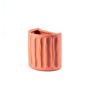 Dorico Terracotta Wall Vase