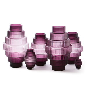 Small Purple Steps Vase