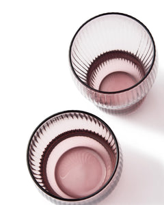 Pum Purple Long Drink Glass - Set of Two