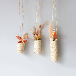 Slim Hanging Dried Flower Baskets