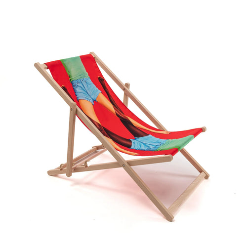 Toiletpaper Deck Chair (Sold As Pair)