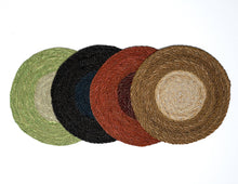 Load image into Gallery viewer, Seagrass Placemats Set of 2 - Dark Green