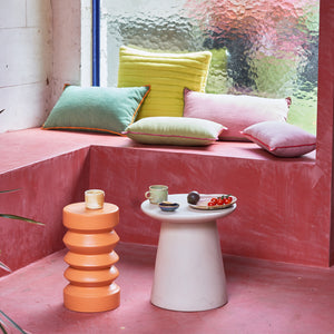 HKliving Stoneware Side Table