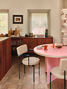 HKliving Round Dining Table