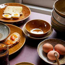 Load image into Gallery viewer, HKliving Japanese Dinner Plate Brown