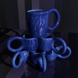 Donut Espresso Cup - Blue