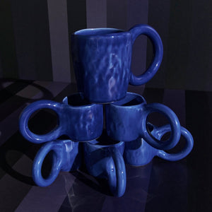 Donut Mug Blue - M