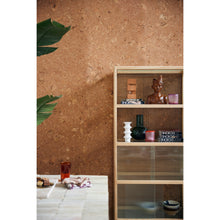 Load image into Gallery viewer, HKliving Ribbed Glass Display Cabinet