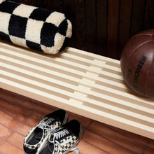 Load image into Gallery viewer, HKLIVING Slatted Bench Sand 160 cm