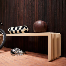 Load image into Gallery viewer, HKLIVING Slatted Bench Sand 160 cm