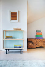 Load image into Gallery viewer, HKliving Ribbed Glass Natural Vitrine
