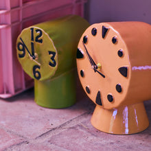 Load image into Gallery viewer, HKliving Retro Ceramic Clock - Peach