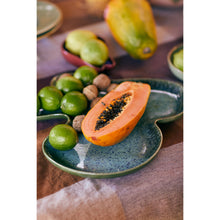 Load image into Gallery viewer, HKliving Shell Plate Teal