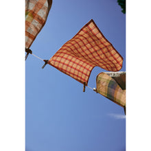 Load image into Gallery viewer, HKliving Check Tea Towel - Strawberry &amp; Cream