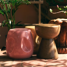 Load image into Gallery viewer, HKliving Terrazzo Pebble Side Table