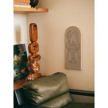Load image into Gallery viewer, HKliving Lobster Stoneware Wall Tile