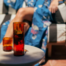 Load image into Gallery viewer, HKLiving Sunlit Carafe Amber