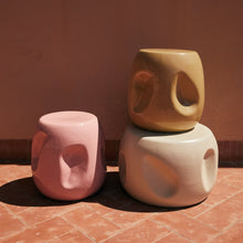 Load image into Gallery viewer, HKLiving Currents Ceramic Side Table Sand