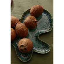 Load image into Gallery viewer, HKliving Shell Plate Teal