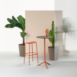 Tripé Round Folding Bistro Table - 2 Heights