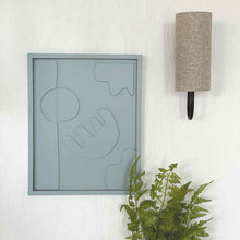 Load image into Gallery viewer, Silence Blue Wall Art