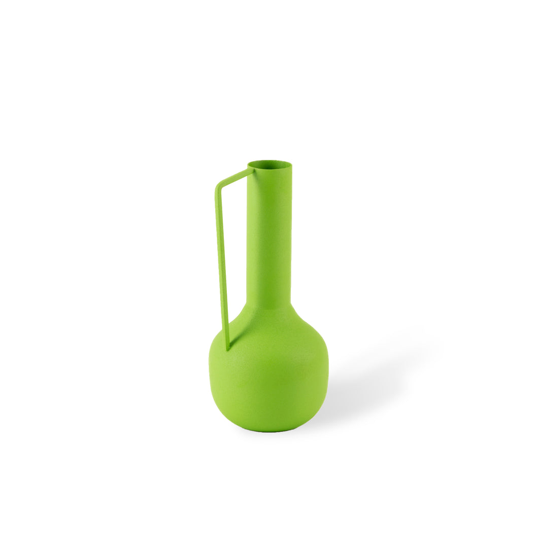 Small Neon Green Roman Vase