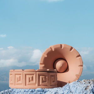 Graecia Greche Terracotta Ashtray