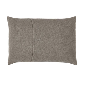 Daisy Brushed Cotton Cushion | Brown & Beige