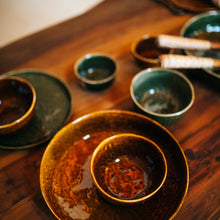 Load image into Gallery viewer, Spiro Dark Green Mini Bowl