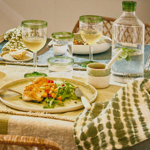 Tarifa Small Green Glass