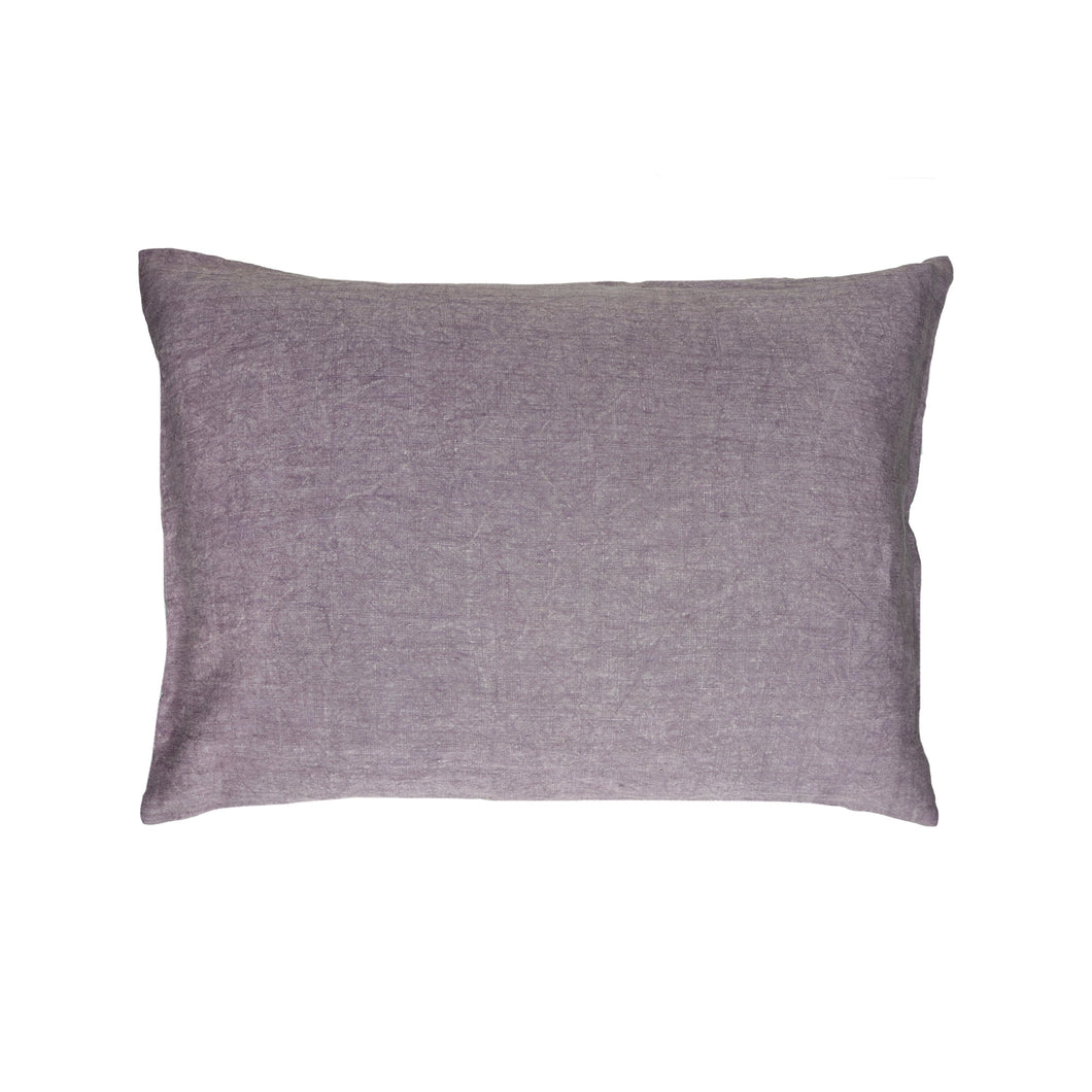 Large 100% Linen Cushion - Lavender