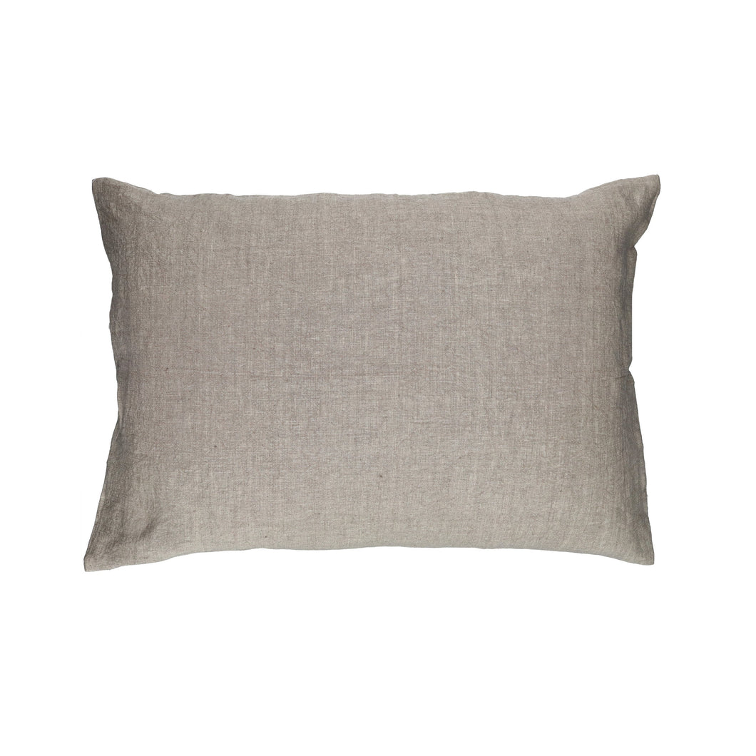 Large 100% Linen Cushion - Natural