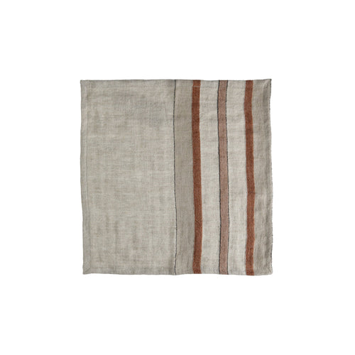 Brunello Striped Linen Napkin