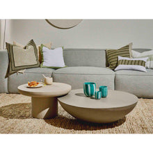 Load image into Gallery viewer, Saint Tropez Linen Square Cushion - Green